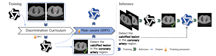 RAPO framework with DPO and risk-aware GRPO training.